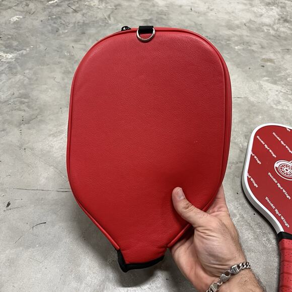 Detroit Redwings Pickeball Paddle Cover + Paddles by Parrot Paddles - Picture 6 of 7